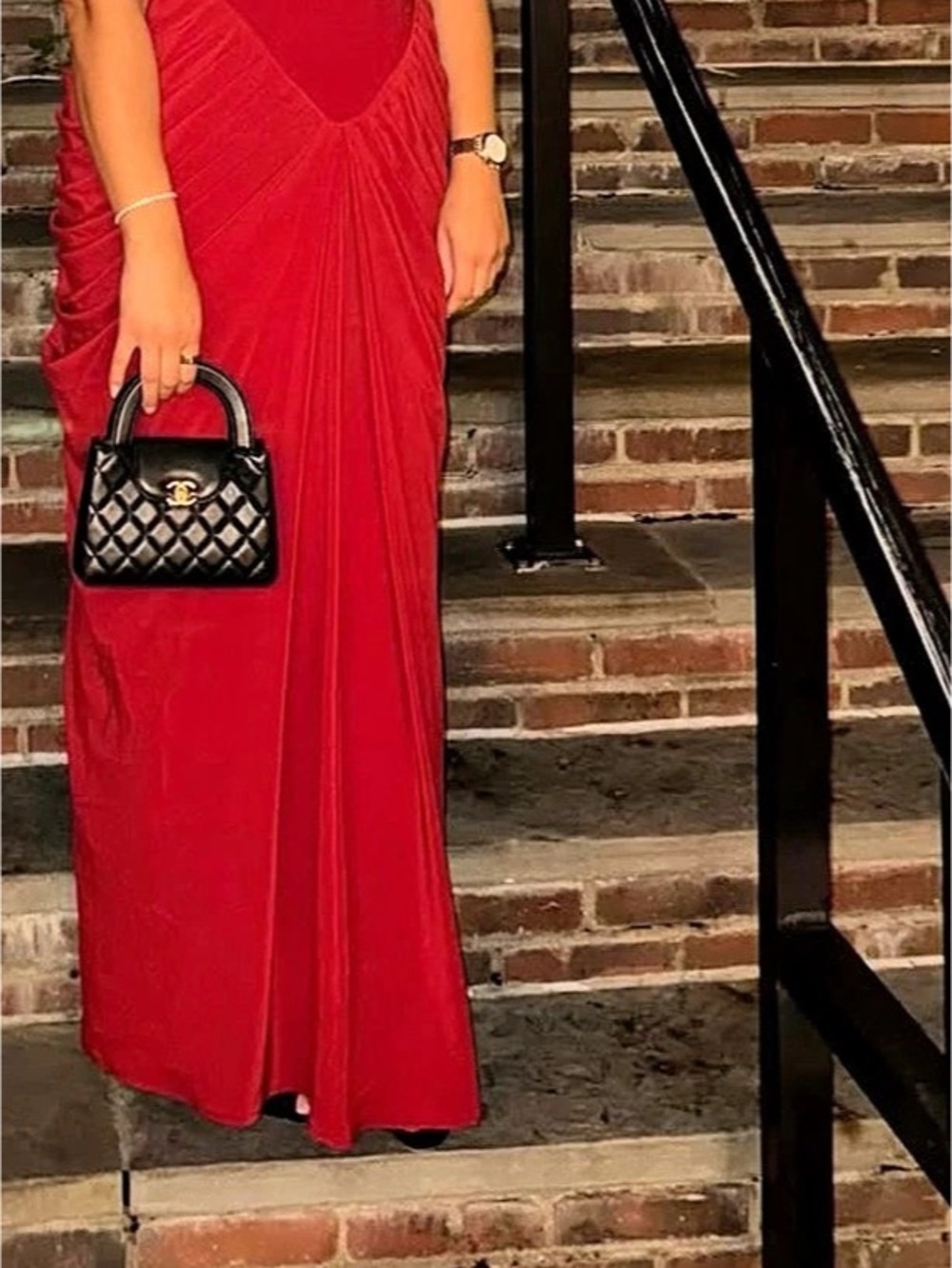 Red Maxi Dress Like New